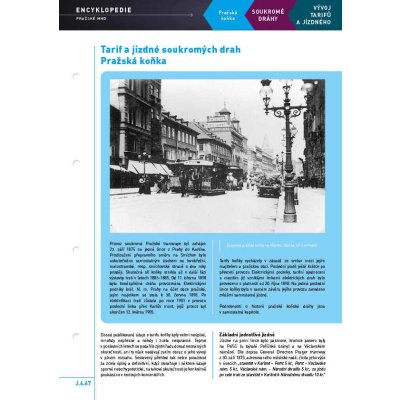Encyklopedie MHD: 1. díl, 5. svazek – Tarif, jízdné, jízdenky