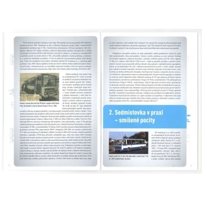 Brožura Historie provozu autobusů Karosa typových řad 700 a 900 v Dopravním podniku Praha
