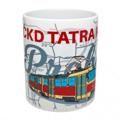Hrnek tramvaj ČKD Tatra K2 (ev. č. 7000)