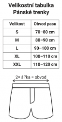 Velikostní tabulka