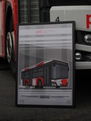 Plakát autobus Solaris Urbino 10 (nátěr PID)