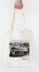 Bavlněná taška „Křižíkova tramvaj“ (130 let elektrických drah 1891–2021)
