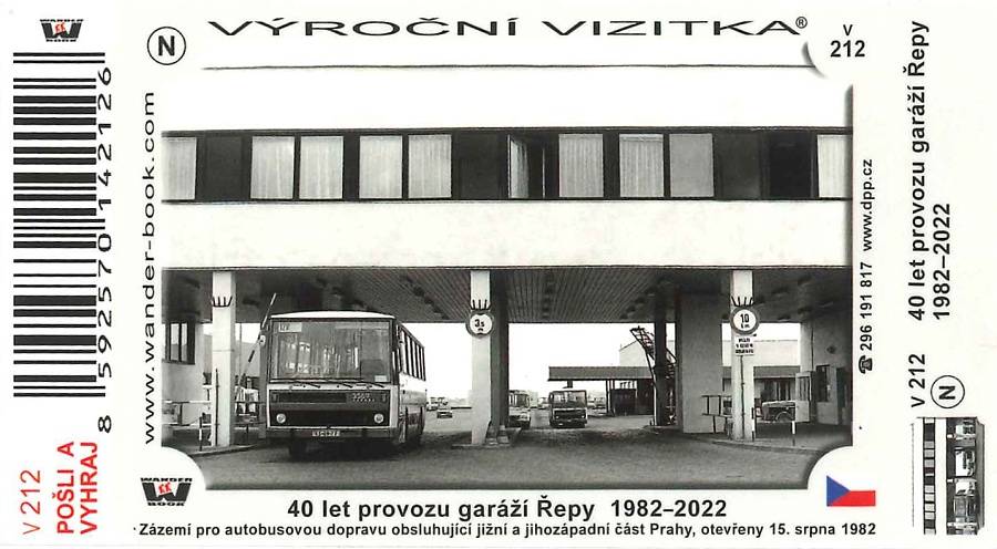Turistická vizitka 40 let provozu garáží Řepy 1982–2022