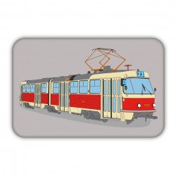 Magnetka tramvaj ČKD Tatra K2 (ev. č. 7000)