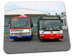 Podložka pod myš autobusy  Karosa B 731 a Irisbus Citybus 12M