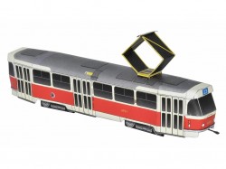 Papírový model tramvaje ČKD Tatra T3 („vystřihovánky“)