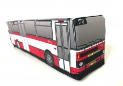 Pěnový autobus Karosa B 731 (linka 170)