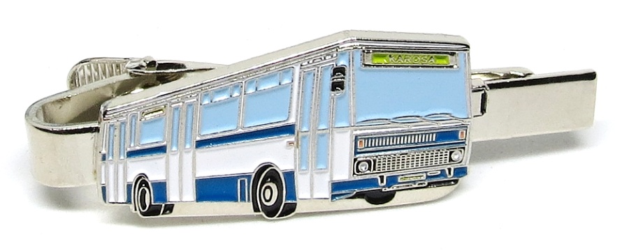 Kravatová spona autobus Karosa B 732 (modrá)