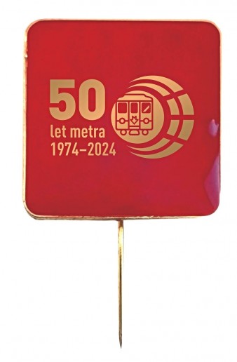 Odznak 50 let metra 1974–2024