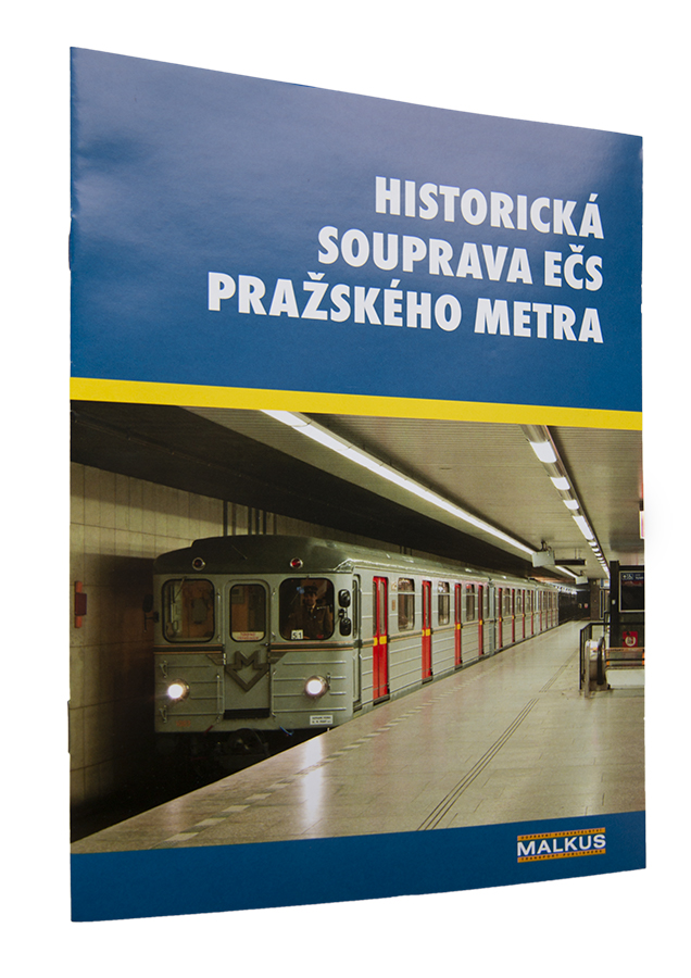 Brožura Historická souprava Ečs pražského metra