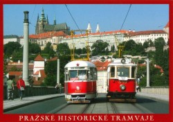 Pohlednice Pražské historické tramvaje 2