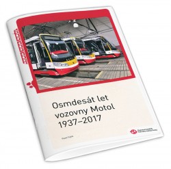 Brožura Osmdesát let vozovny Motol 1937–2017