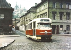 Pohlednice První prototyp tramvaje Tatra T2 (č. 6001)