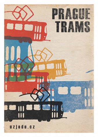 Plakát Prague Trams