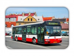Magnetka s autobusem Irisbus Citybus 12M