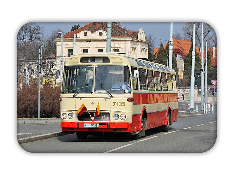 Magnetka autobus Karosa ŠM 11