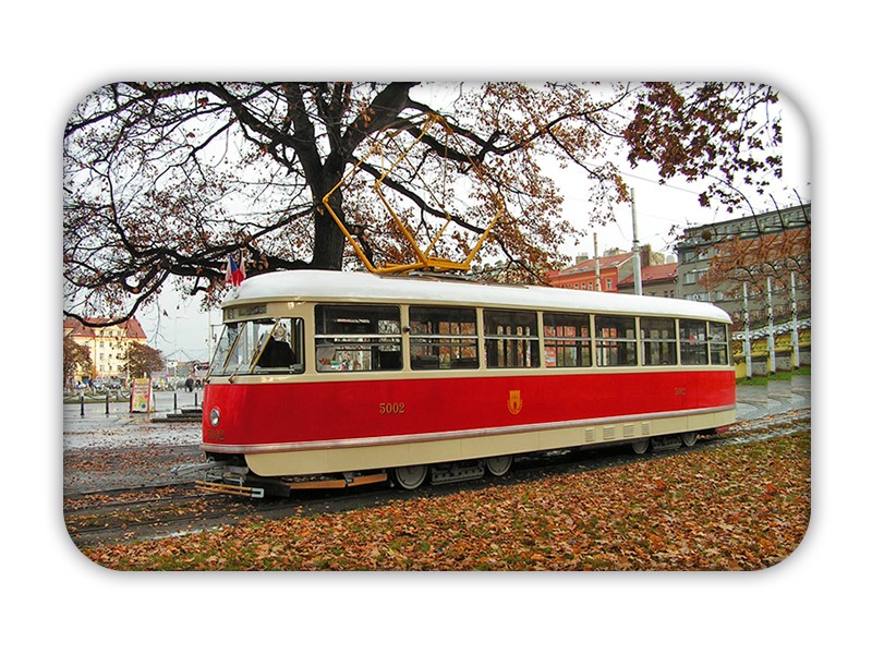 Magnetka tramvaj Tatra T1