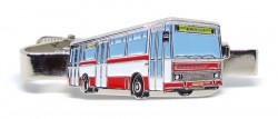 Kravatová spona autobus Karosa B 732 (červená)