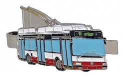 Kravatová spona trolejbus Škoda 24Tr