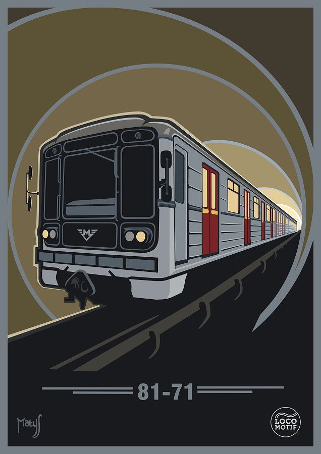 Plakát metro 81-71