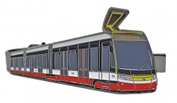 Kravatová spona tramvaj Škoda 15T (Facelift)