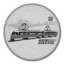 Otvírák na lahve tramvaj ČKD Tatra T3 s retro logy